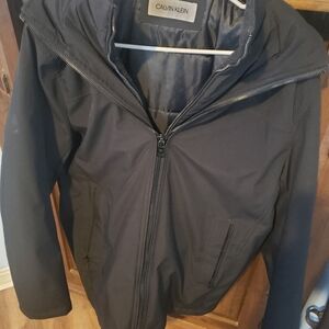 Calvin Klein Black Hooded Jacket